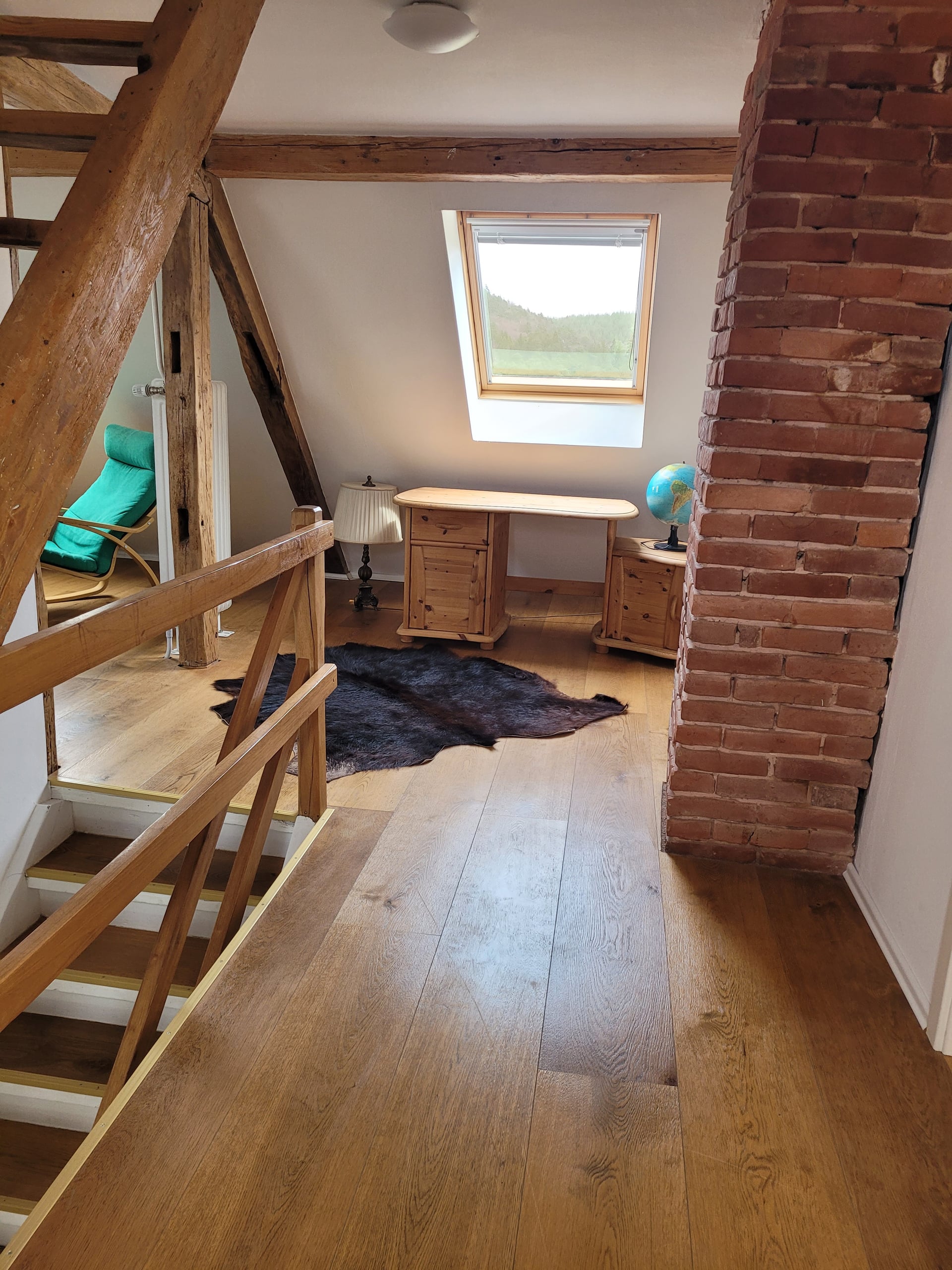 Historische Holzbalken - Lauberhof Geschichte