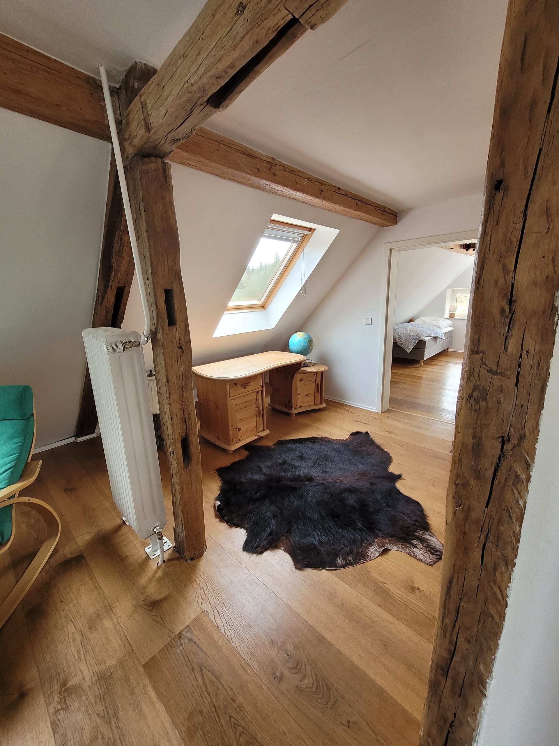 Dachgebälk & Fenster